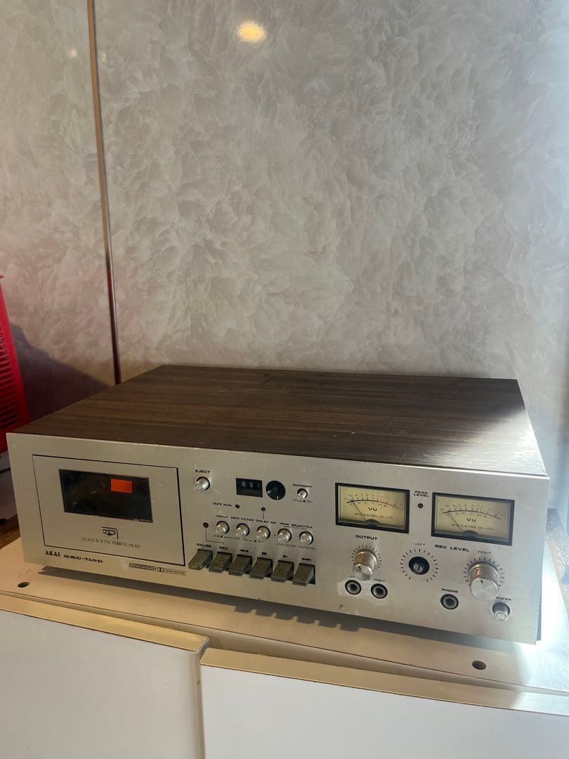 AKAI ステレオカセットデッキ　GXC-710D