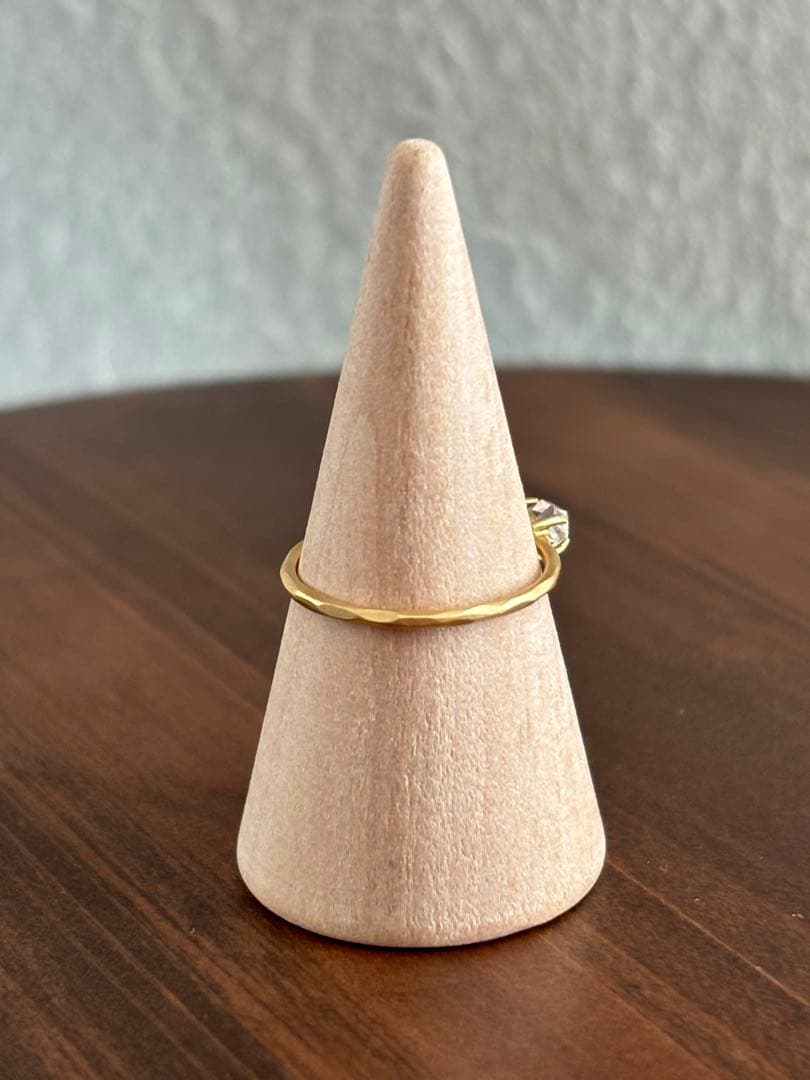 K18クォーツ リング◯指輪