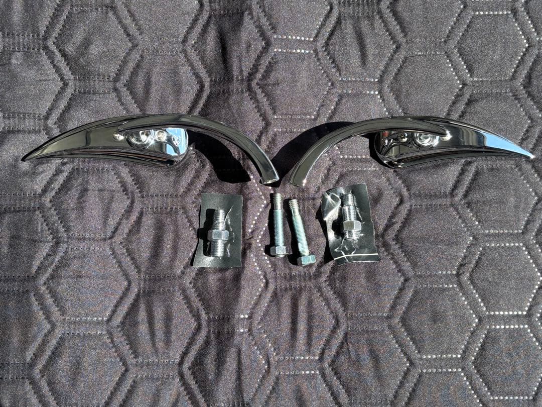 アレンネス Arlen Ness ミラー RADII クローム ハーレーダビッド