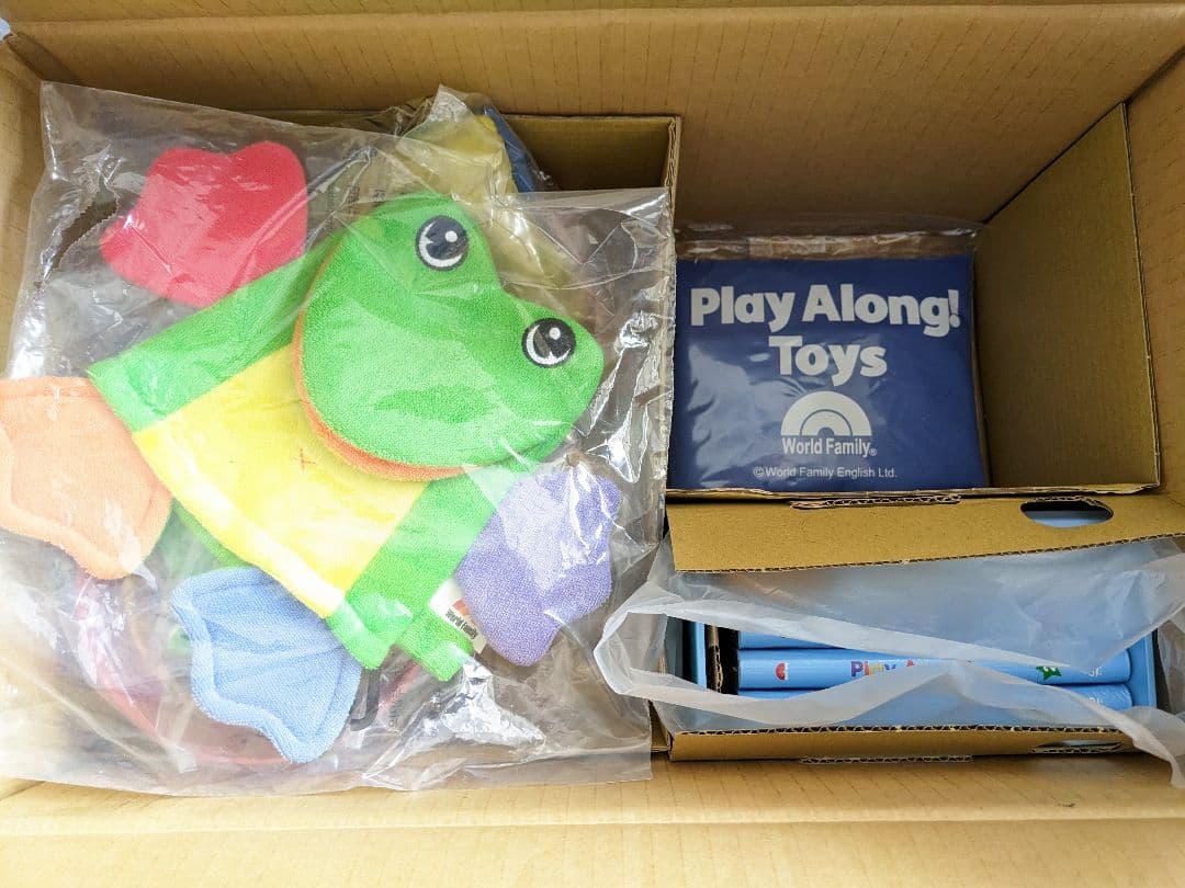 WFE Play Along!プレイアロング CD＆DVD＆おもちゃセット