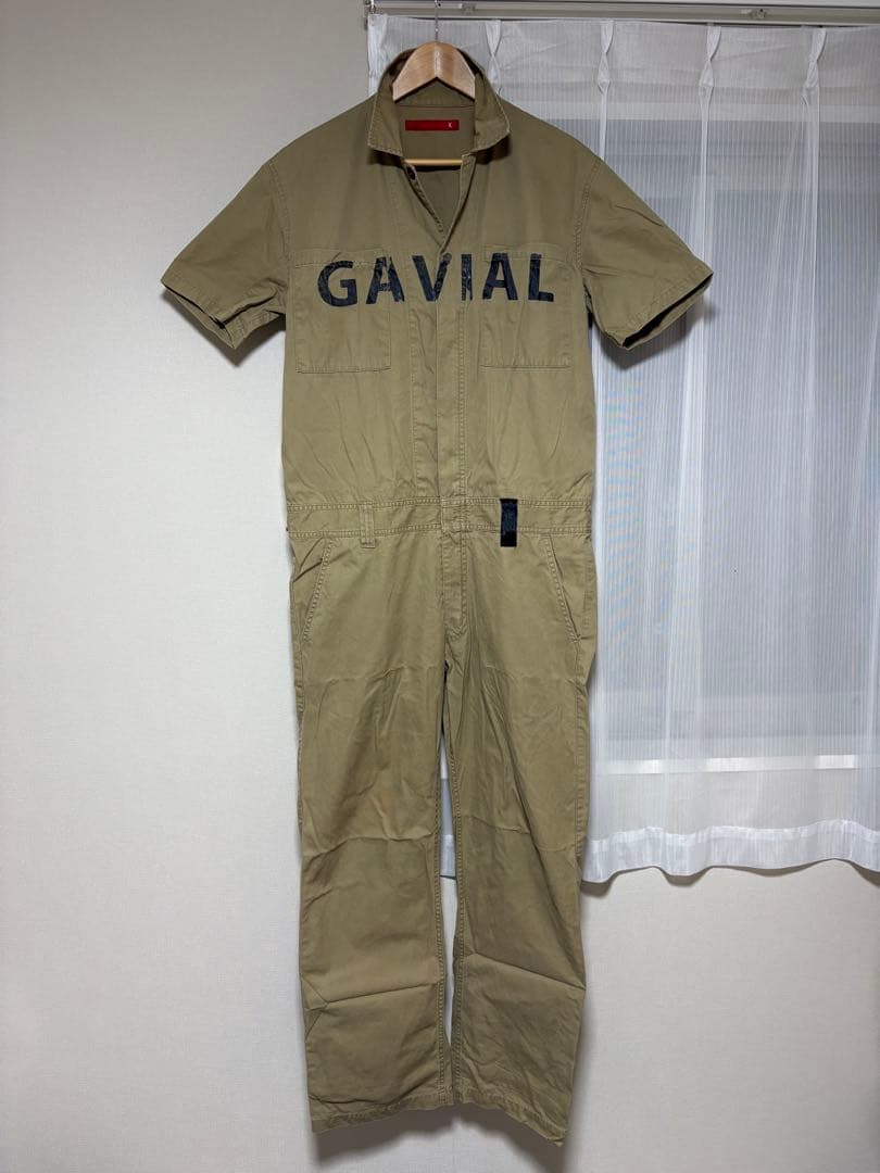 GAVIAL オーバーオール（ベージュ）　検索用：ロストコントロールGERUGA