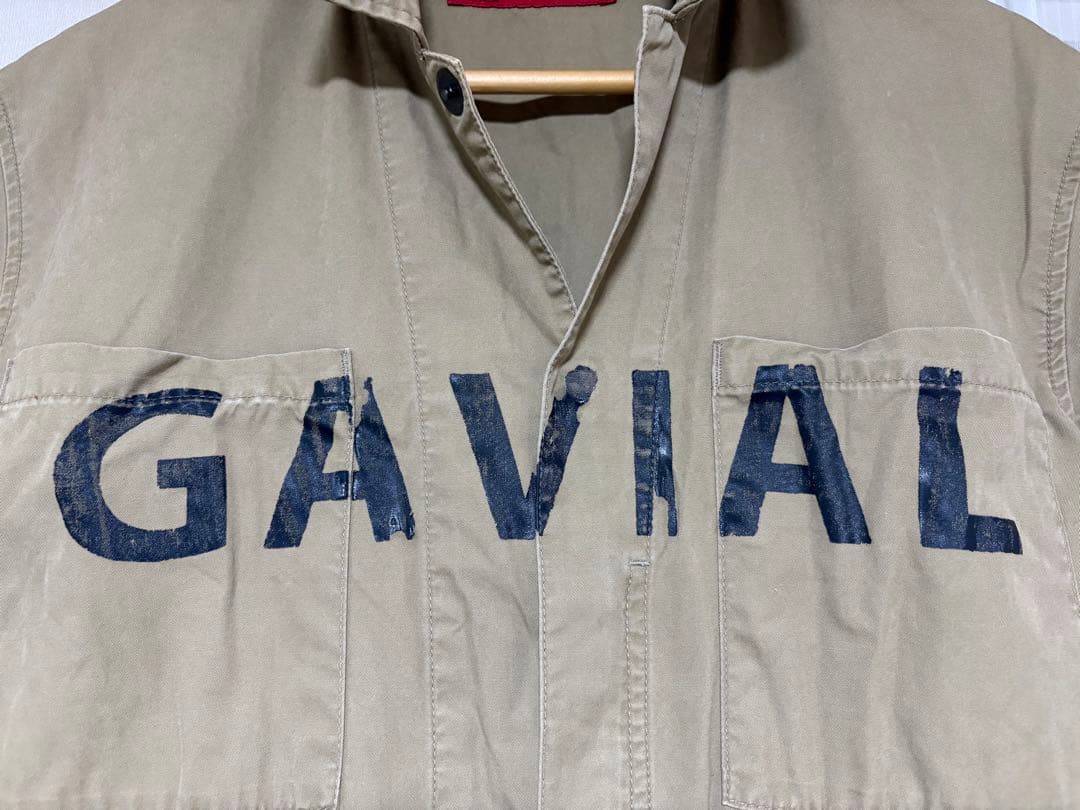 GAVIAL オーバーオール（ベージュ）　検索用：ロストコントロールGERUGA