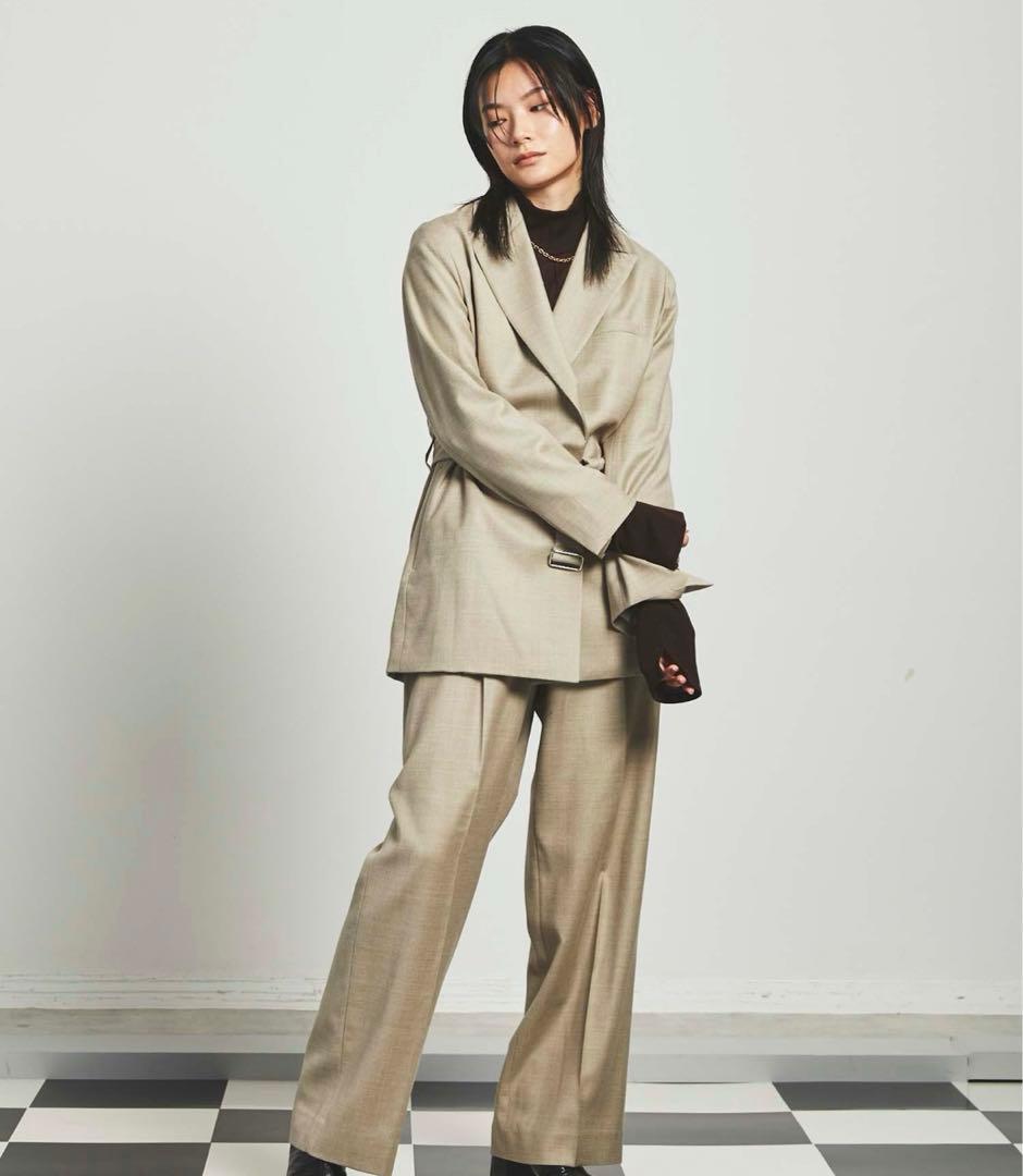 MAISON SPECIAL S セットアップ　ベージュ