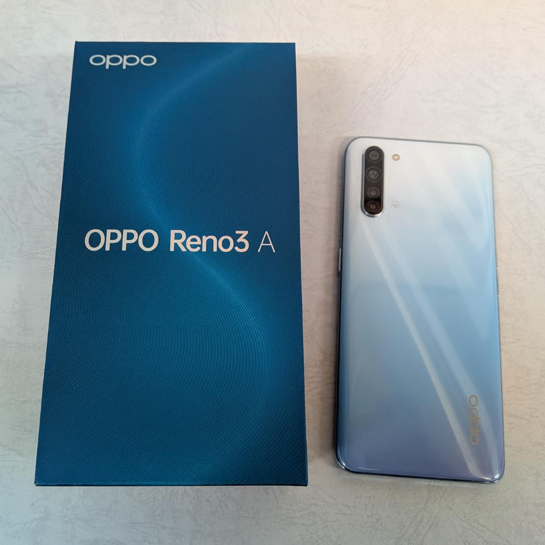 OPPO Reno3 A ホワイト 本体 箱付