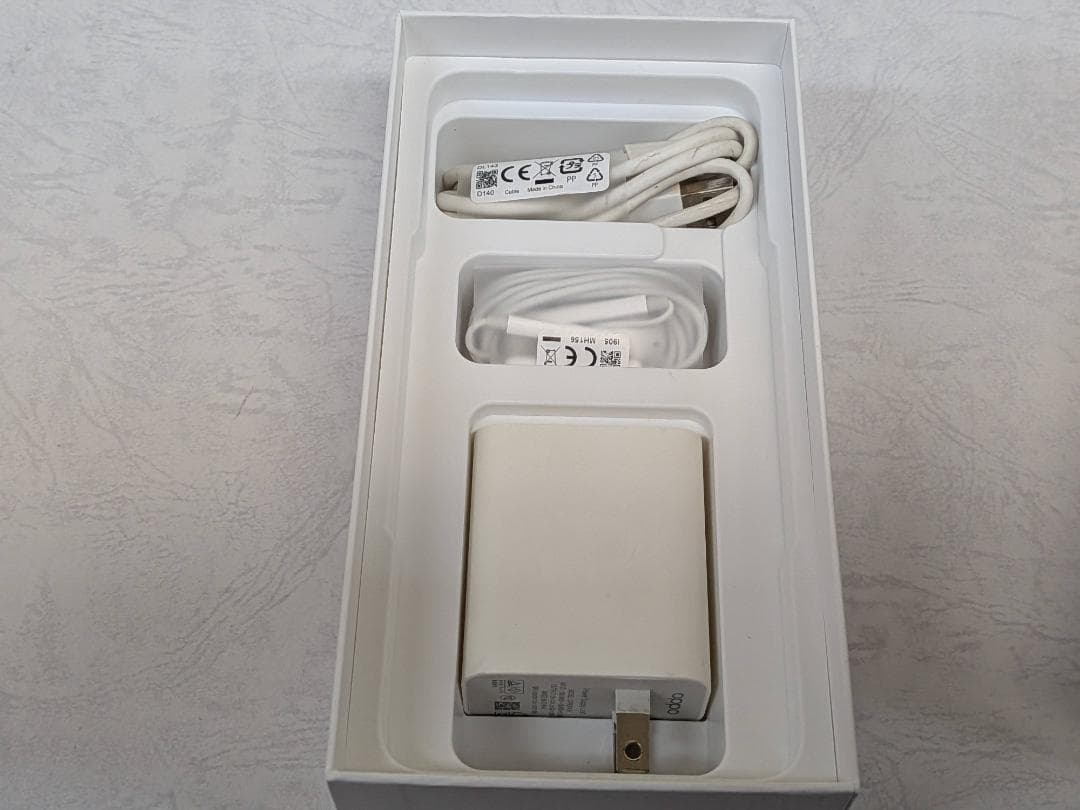 OPPO Reno3 A ホワイト 本体 箱付