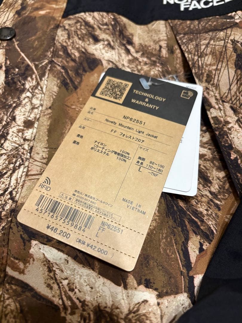 新品未使用 THE NORTH FACE マウンテンジャケット L ノベルティ