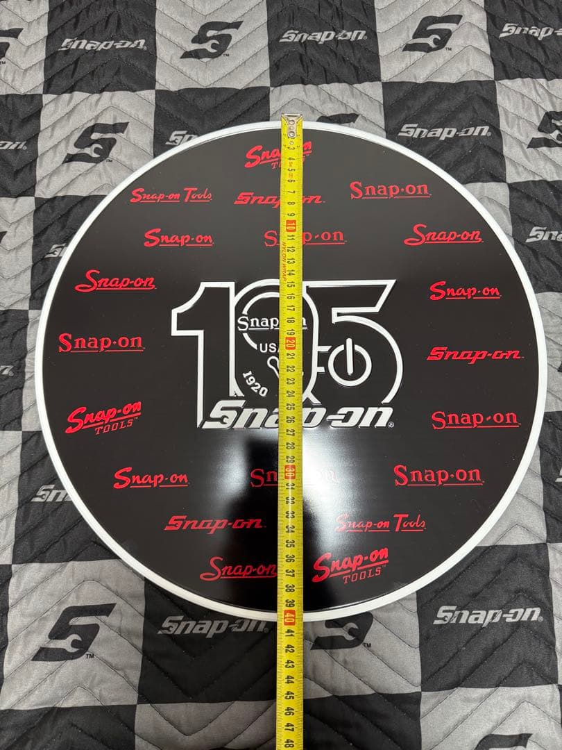 スナップオン　105周年限定 プレート サインボード 看板 Snap-on