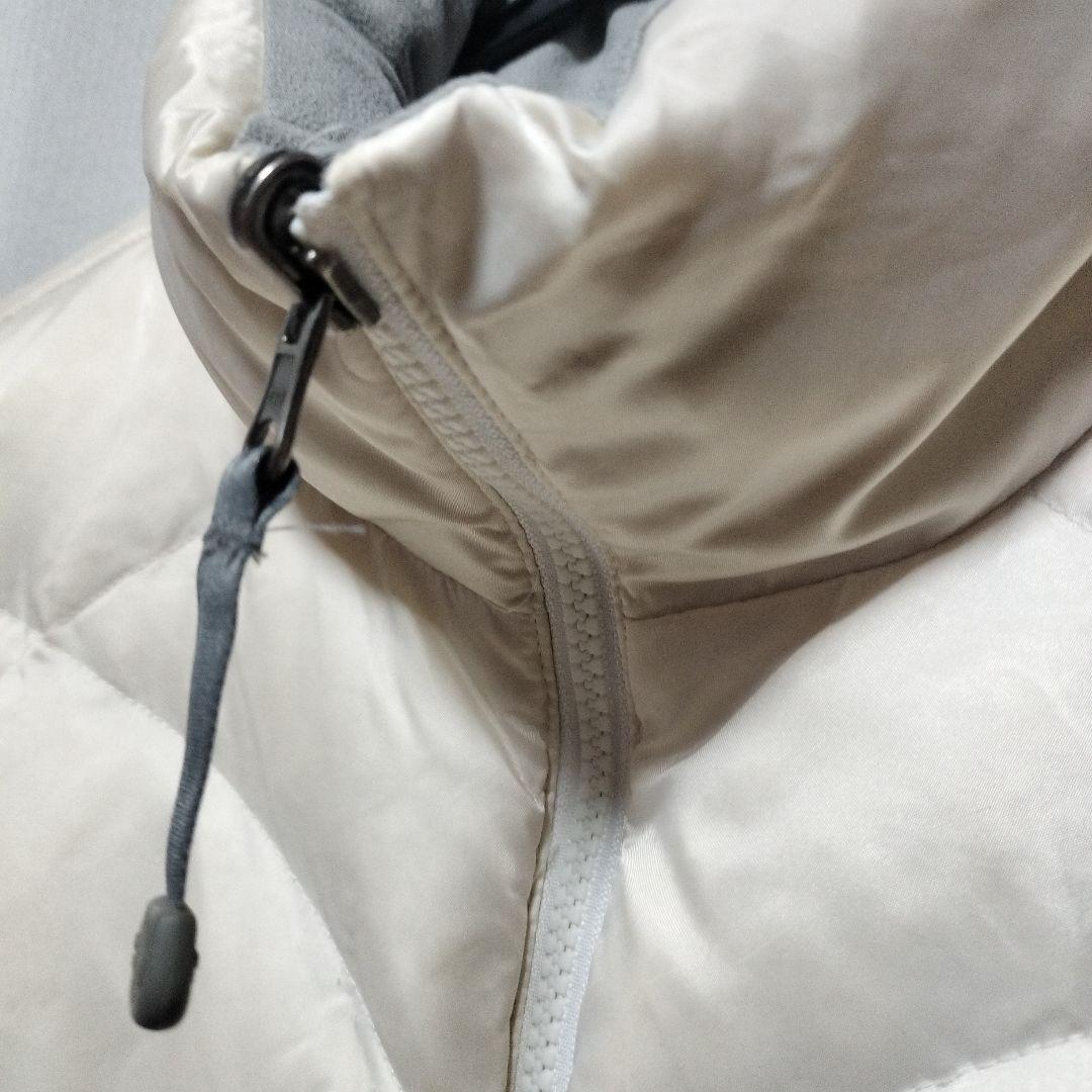 ノースフェイス レディース キルティング グースダウン ベスト Mドローコード有