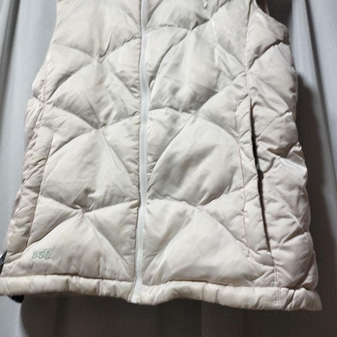 ノースフェイス レディース キルティング グースダウン ベスト Mドローコード有