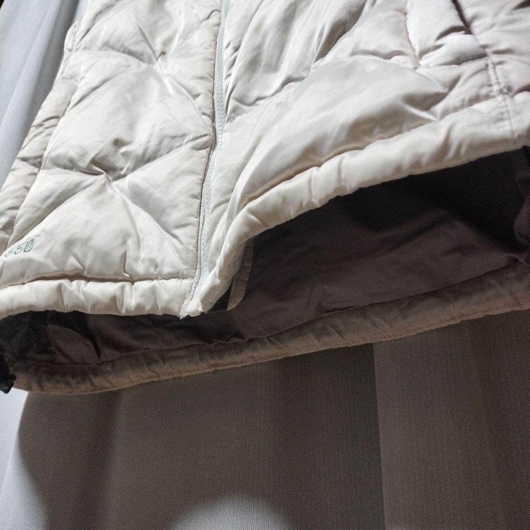 ノースフェイス レディース キルティング グースダウン ベスト Mドローコード有