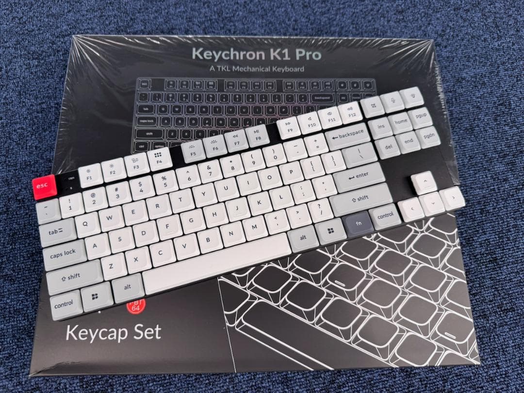 【セット商品】Keychron K1 Pro + Dye-Sub PBT LSA