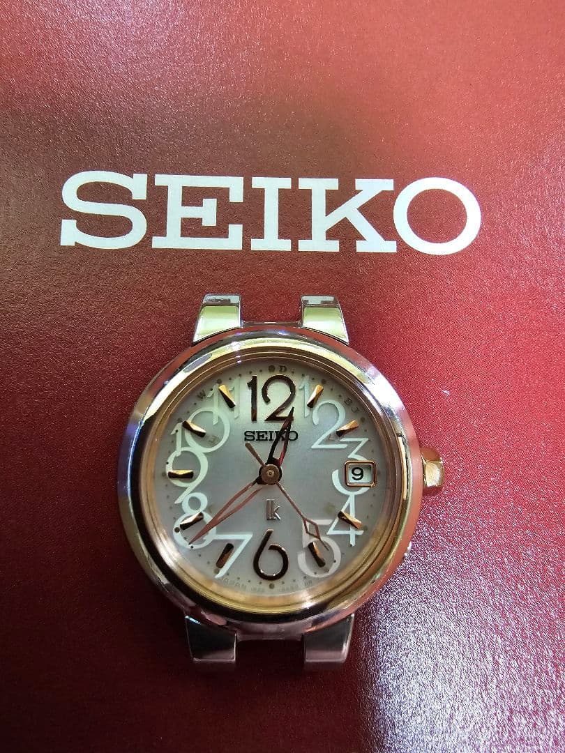 ⭐【超美品希少レア】SEIKO ルキア 1B22.0AK0電波ソーラー腕時計