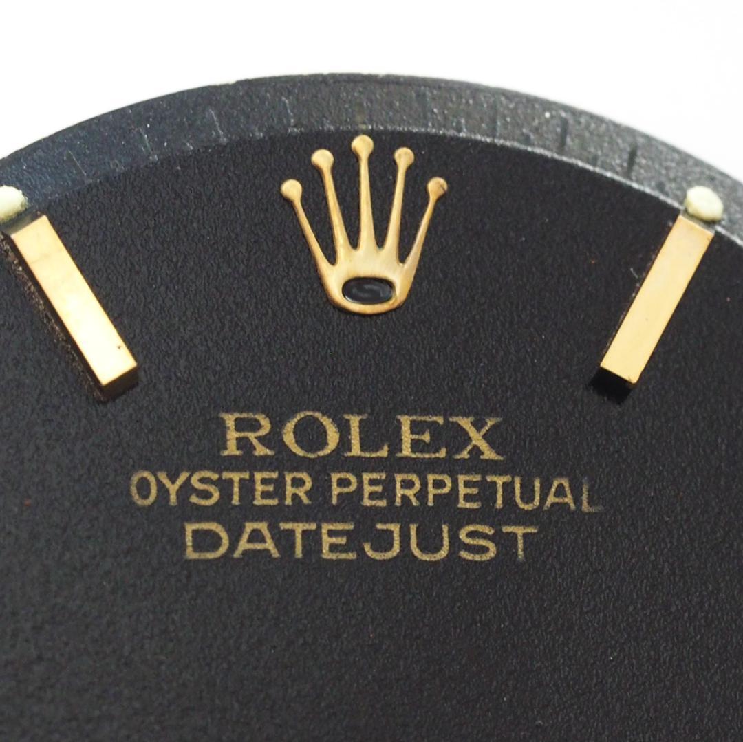 純正 ROLEX 1601 1603 文字盤 マットブラック デイトジャスト