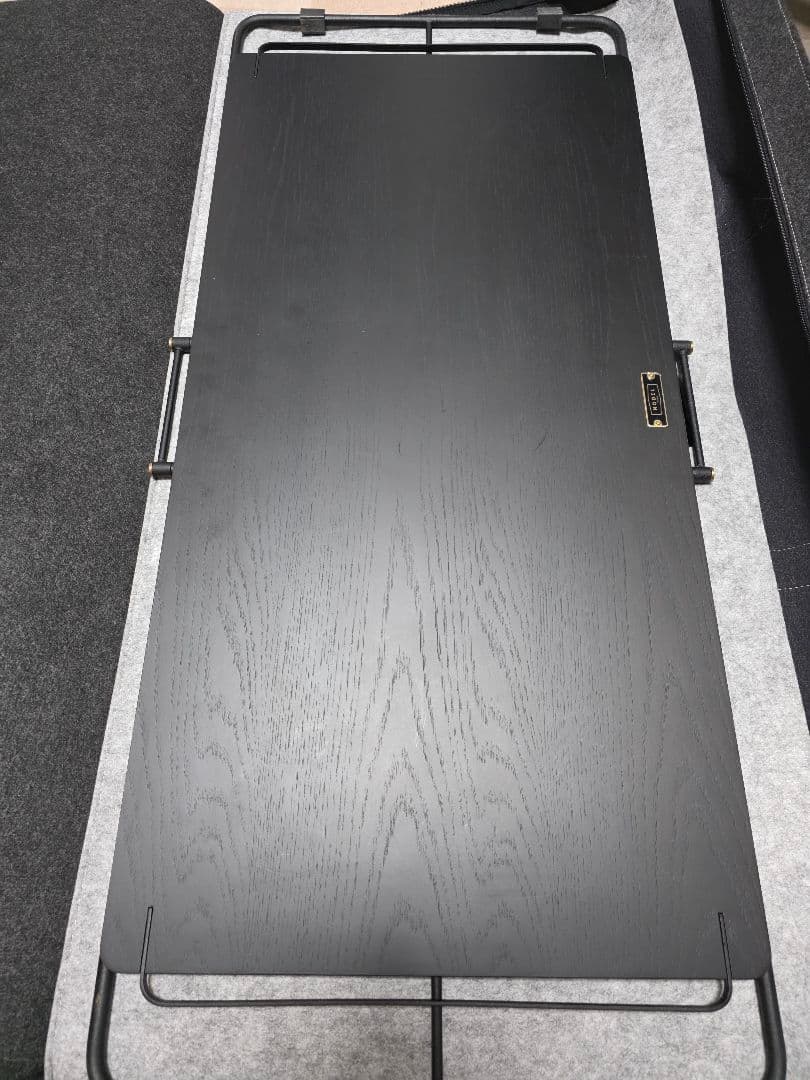 nodel design バタフライテーブルM Black Set