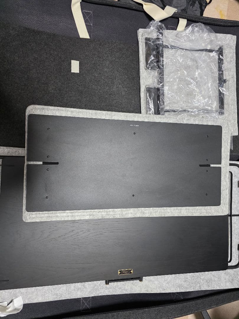 nodel design バタフライテーブルM Black Set