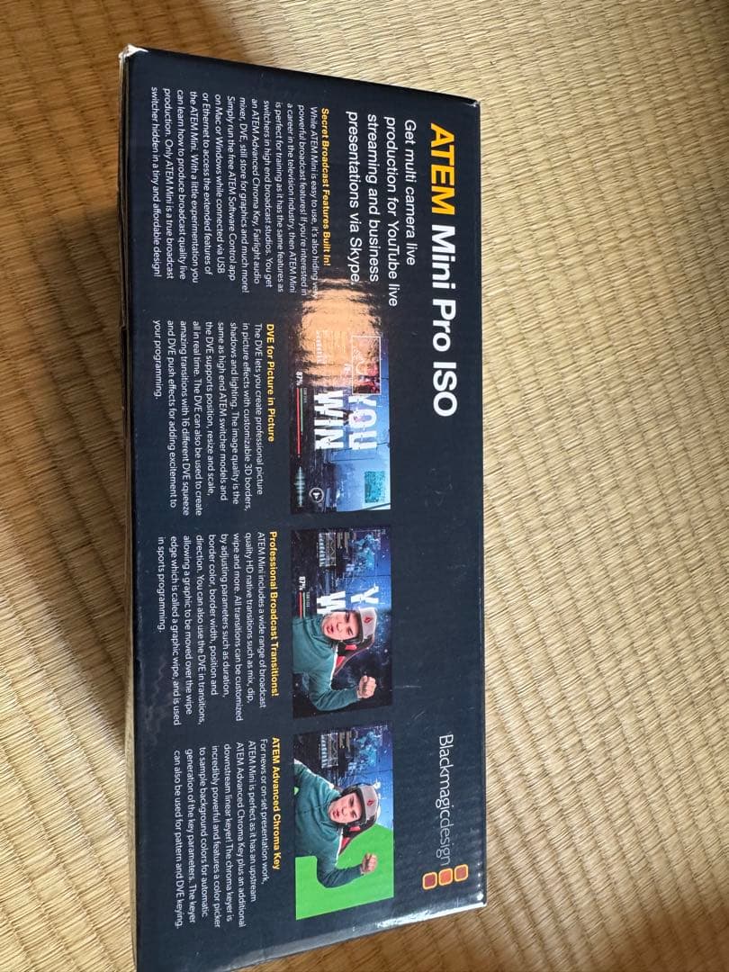 分配器・切替器 ATEM Mini Pro ISO