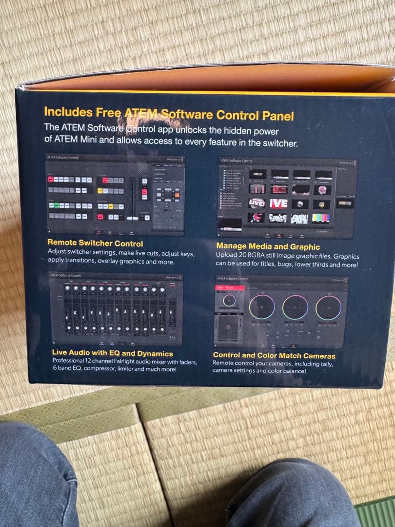 分配器・切替器 ATEM Mini Pro ISO