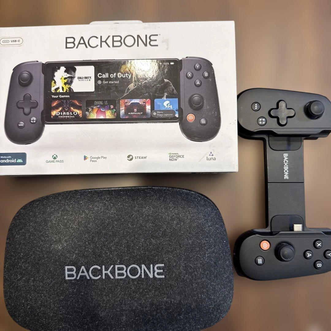 BACKBONE ゲームコントローラー USB-C 収納ケース付き