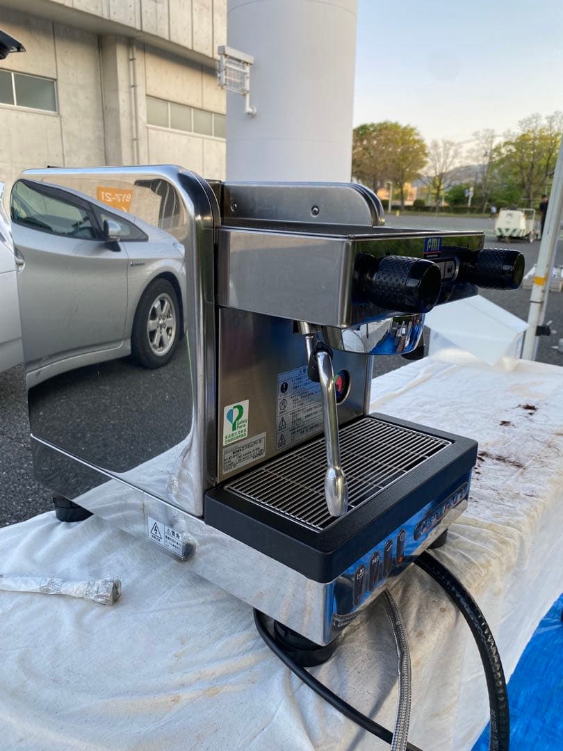 【Z】ラチンバリ100Vエスプレッソマシン＋バリスタグッズ一式