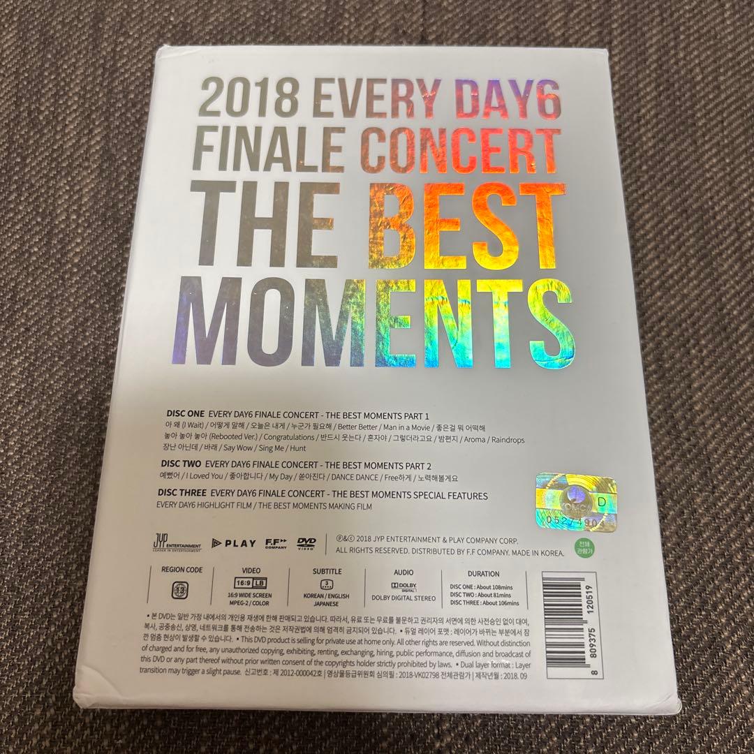 ミュージック DAY6 THE BEST MOMENT DVD