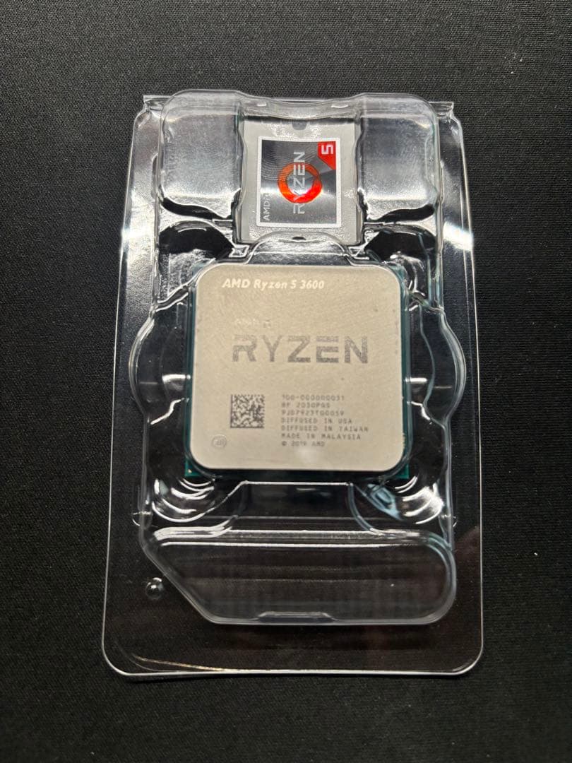 AMD Ryzen 5 3600 CPU + クーラー