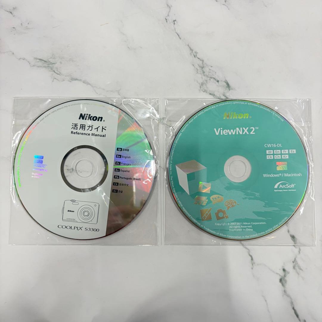 付属品有り　NICON COOIPIX S3300 カメラ　デジタルカメラ