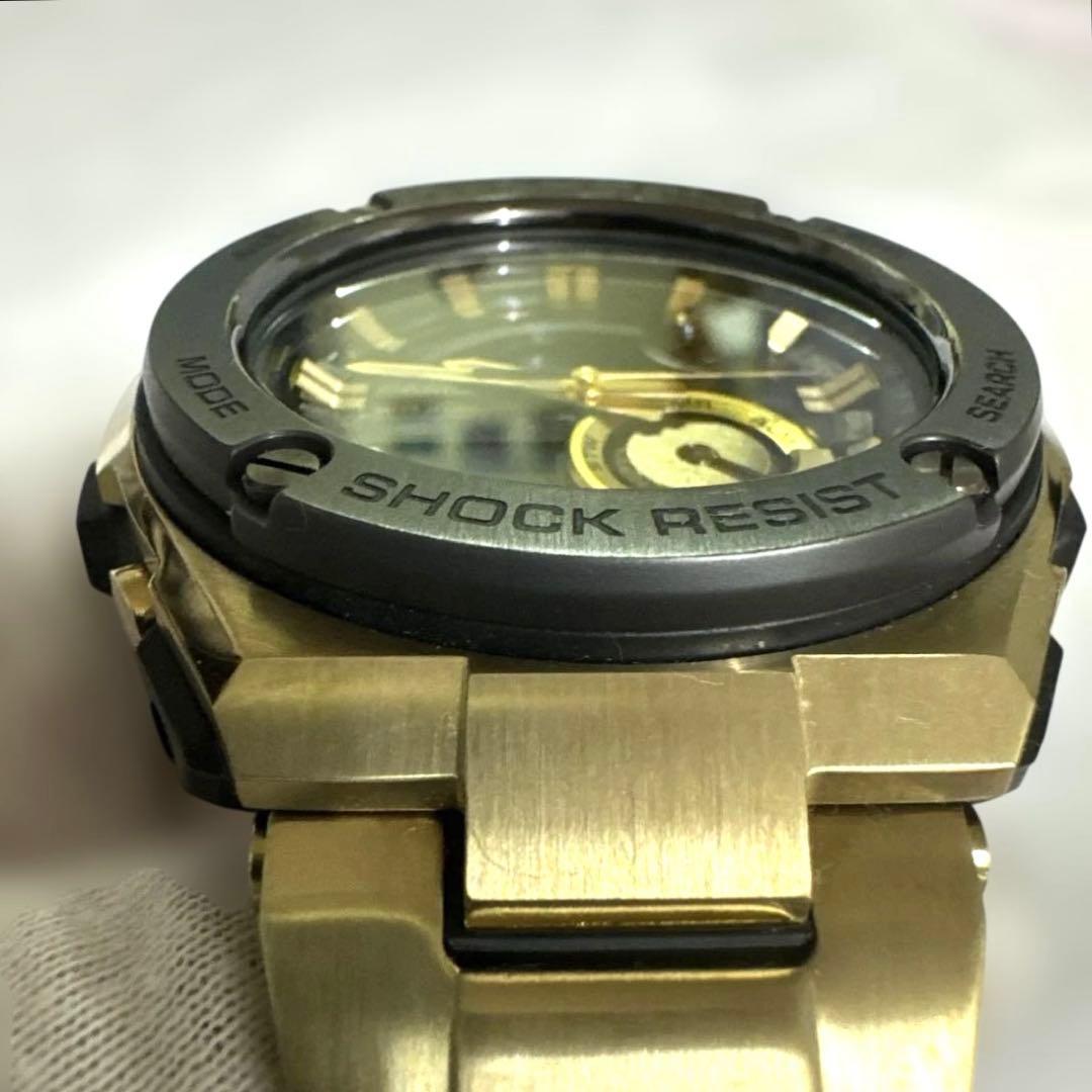 G-SHOCK GST-210GD-1AJF ゴールド/ブラックCASIO時計