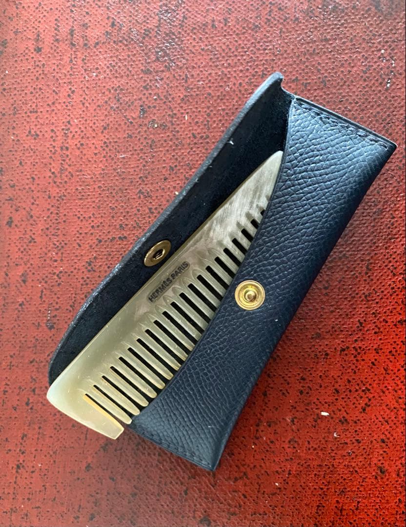 HERMES コーム ケース付き