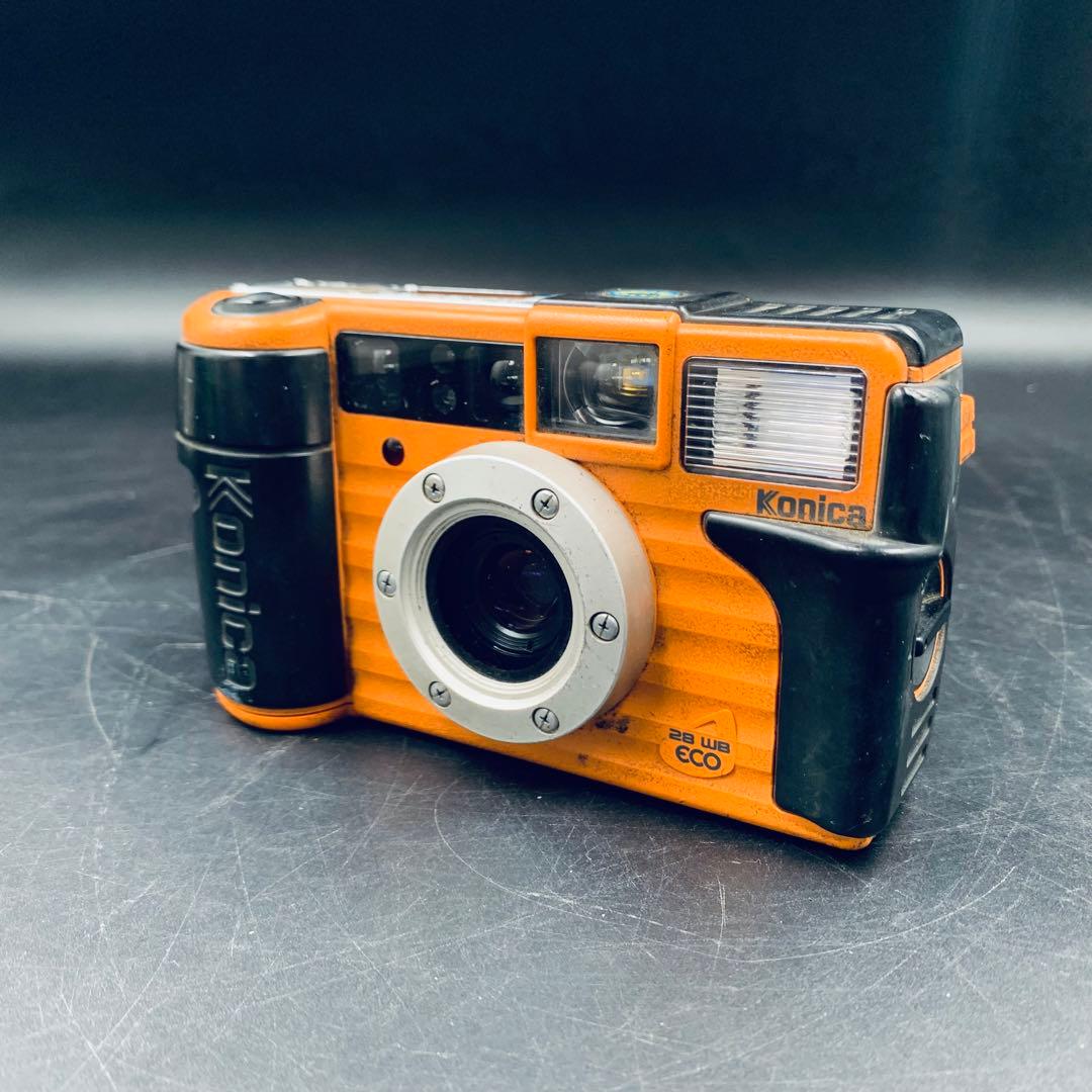 Konica コニカ 28 WB ECO 現場監督 オレンジカラー