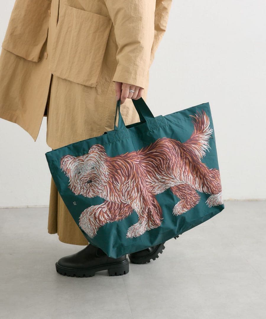 【INOUI EDITIONS(イヌイエディションズ)】アニマルエコバッグ犬