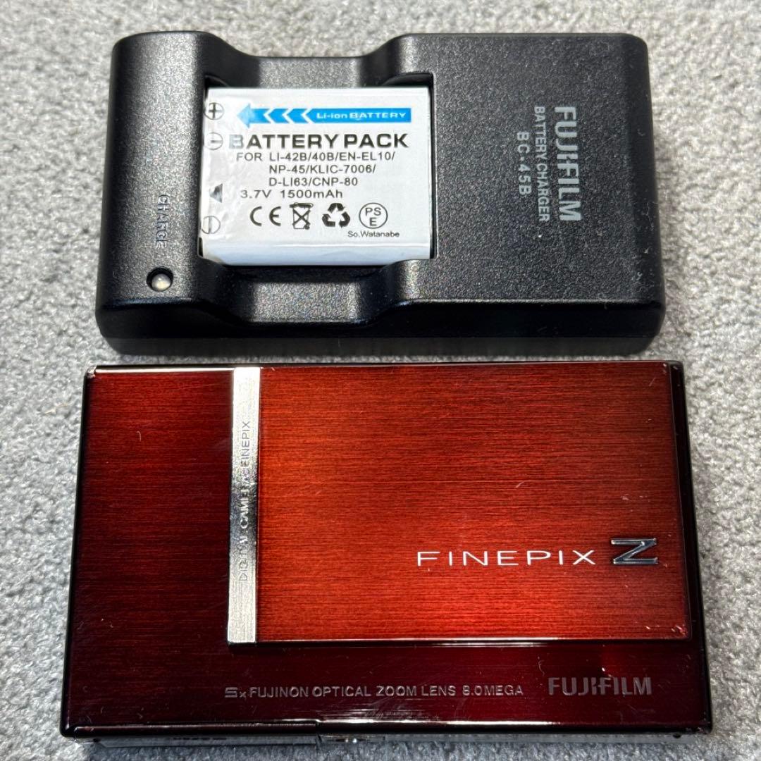 ☆動作OK FinePix Z100fd バッテリー＆充電器付き
