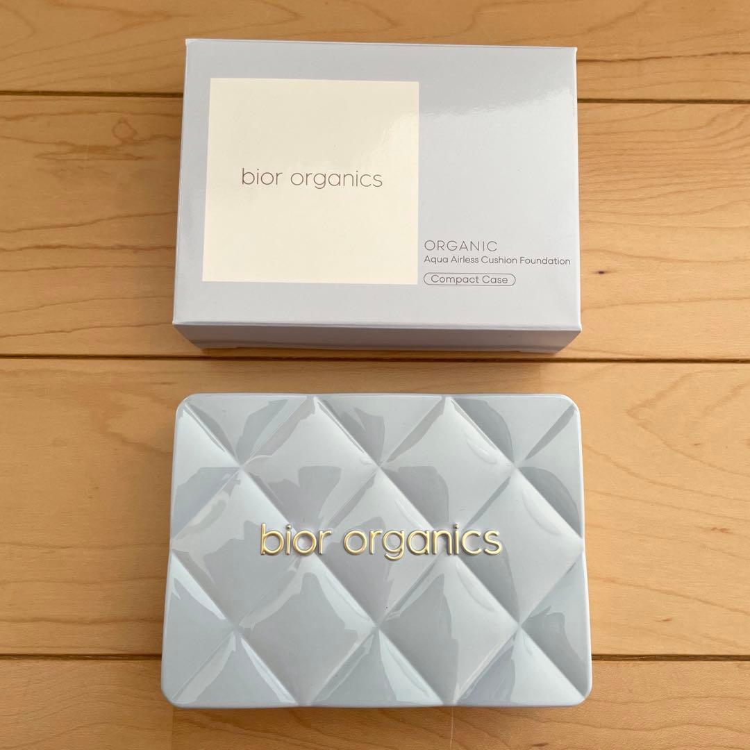BIORオーガニック　アクアエアレスクッション美容液ファンデ　リフィル　セット