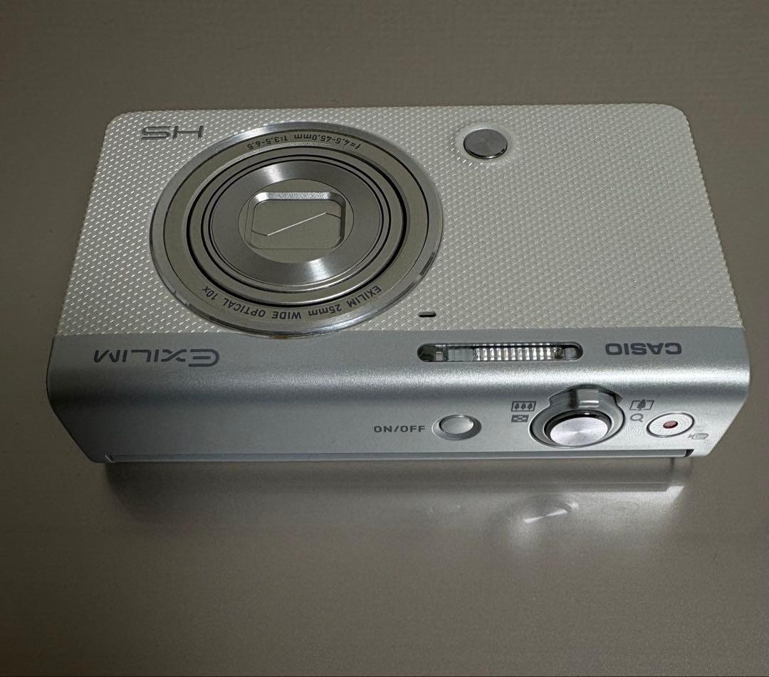 CASIO EXILIM EX-ZR60 ホワイト動作確認済