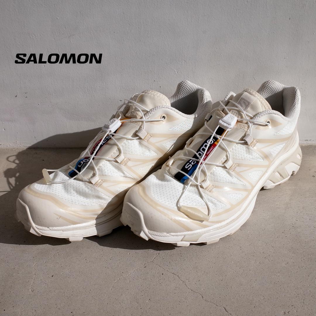 SALOMON サロモン XT-6 スニーカー ベージュ 25cm 美品
