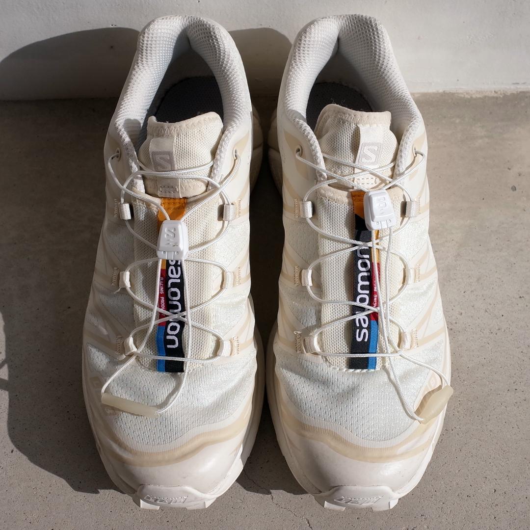 SALOMON サロモン XT-6 スニーカー ベージュ 25cm 美品