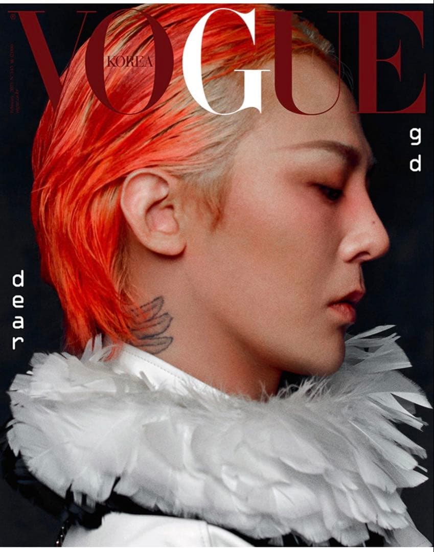 VOGUE KOREA ２月号 G-DORAGON ジヨン