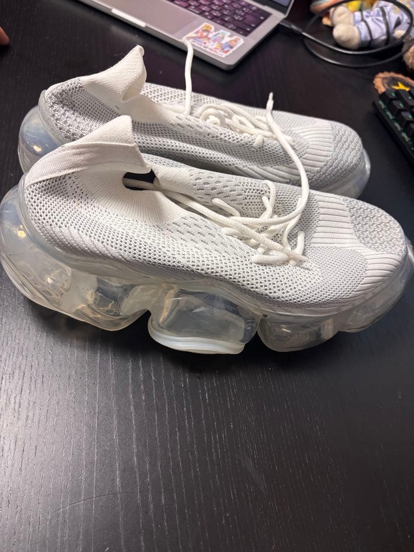 厚底スニーカー　groueds MOOPIE ホワイト/white