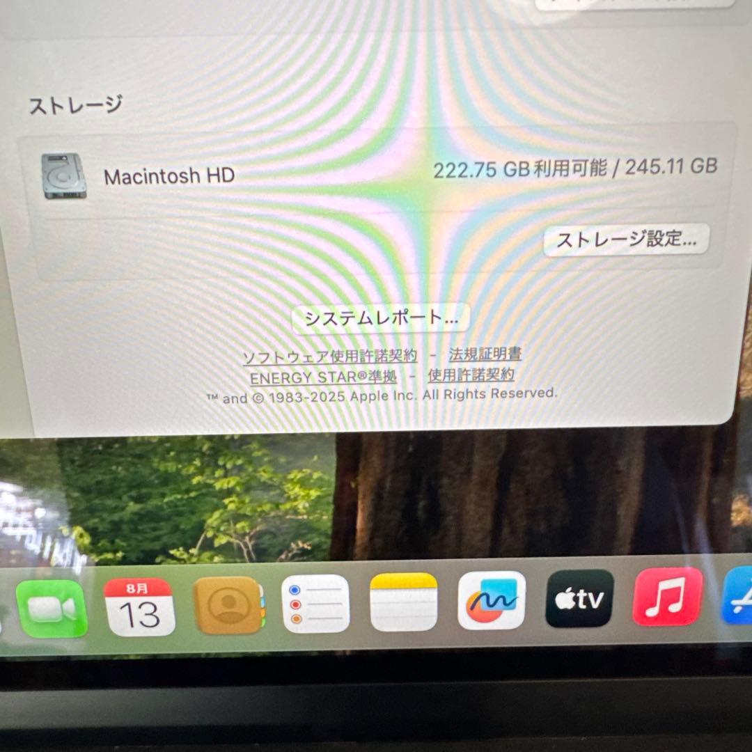 Apple M2 MacBook AirミッドナイトUS配列