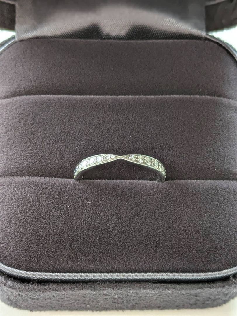 【付属品付】ティファニー ハーモニーダイヤリング プラチナPt950