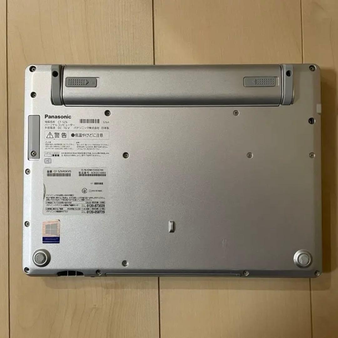 中古Let’s note CF-SZ6 windows11 バッテリー可