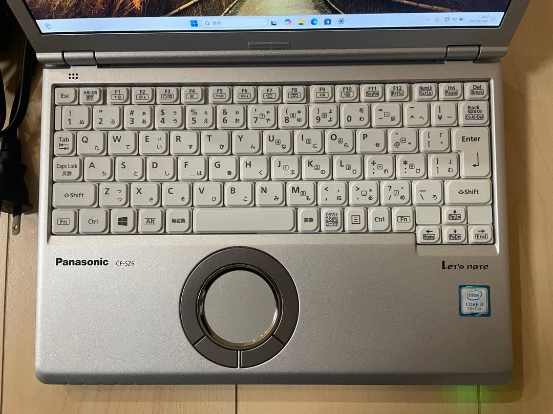 中古Let’s note CF-SZ6 windows11 バッテリー可