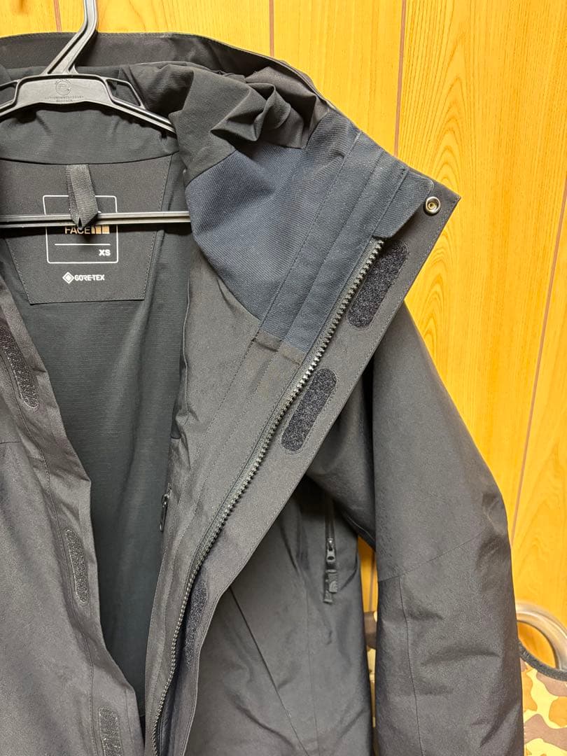 ノースフェイス　ゴアテックスマウンテンジャケット　xs ブラック