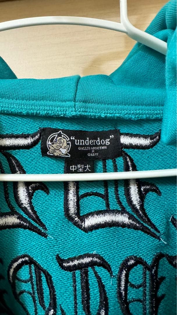 ガルフィーCALIFORNIA ターコイズ パーカー上下セット