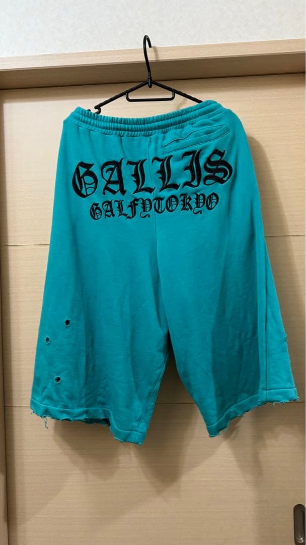 ガルフィーCALIFORNIA ターコイズ パーカー上下セット