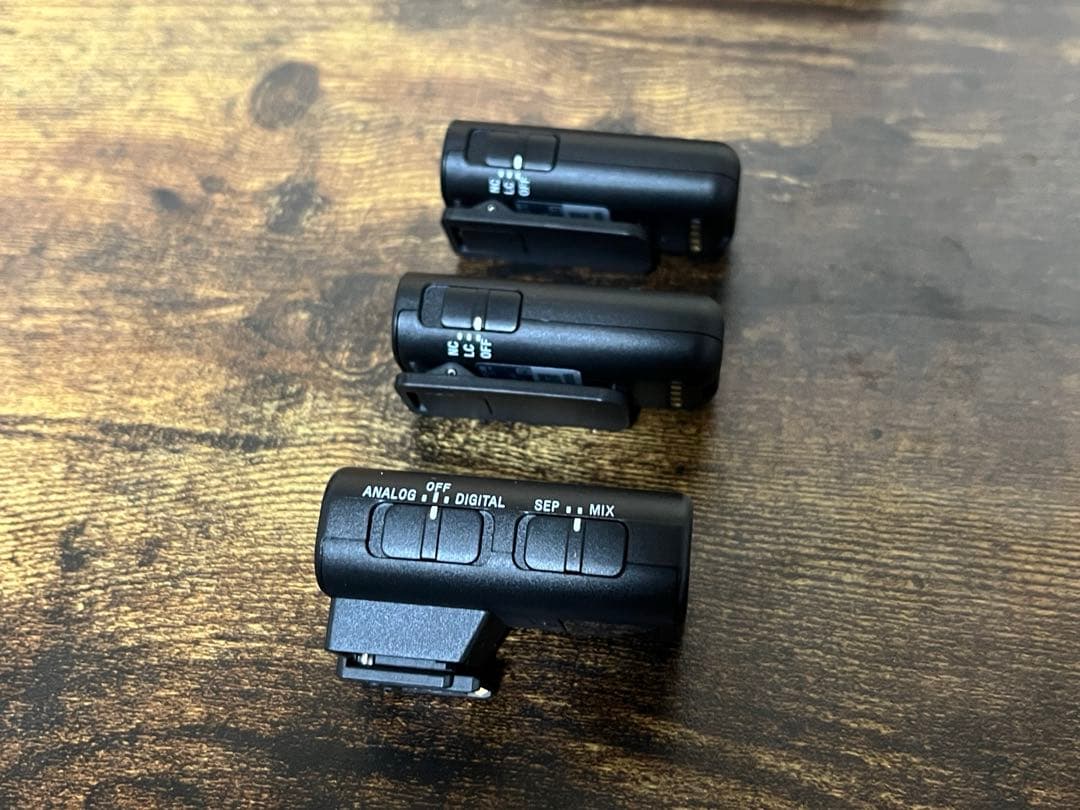 【値下げ中】SONYカメラ用ワイヤレスマイクECM-W3