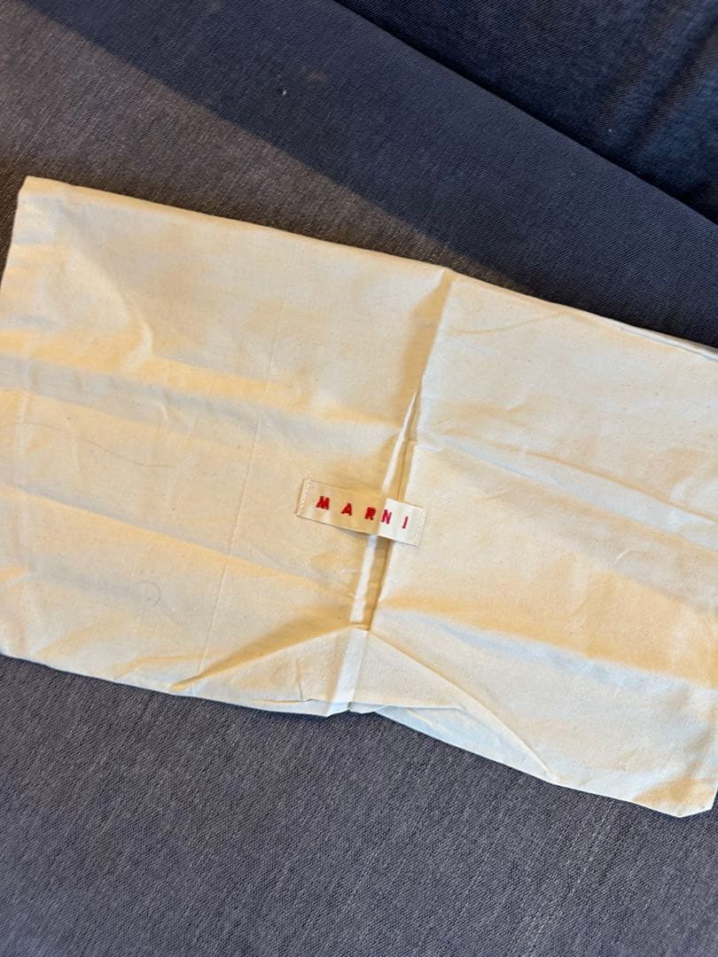 MARNI マルチカラー ストライプ エコバッグ