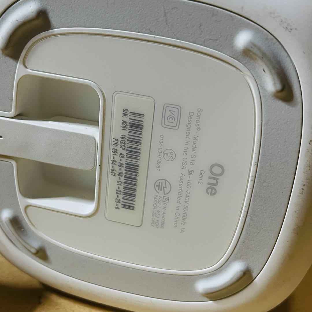 Sonos One SL ホワイト 動作確認済み