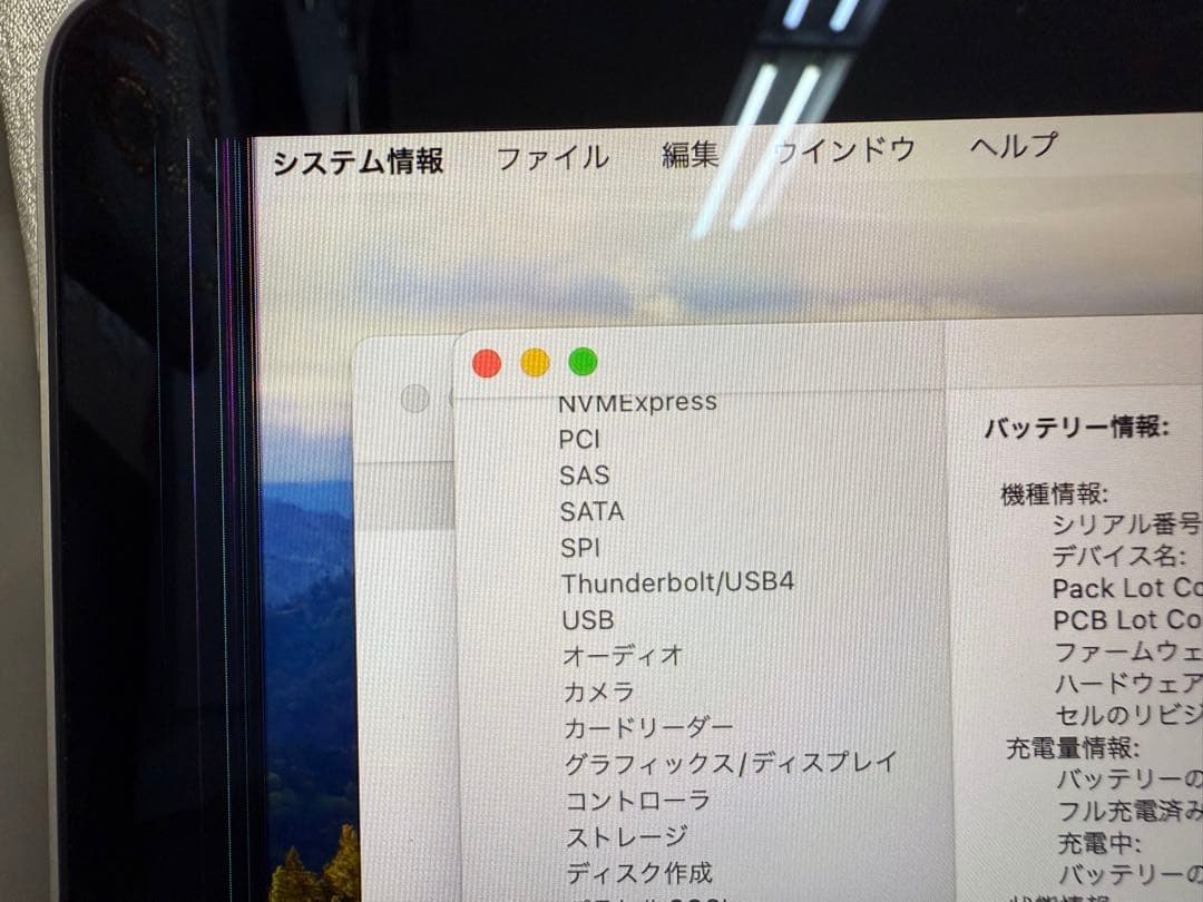 MacBook本体 MacBook Air (M1, 2020) 8GB / SSD 256GB