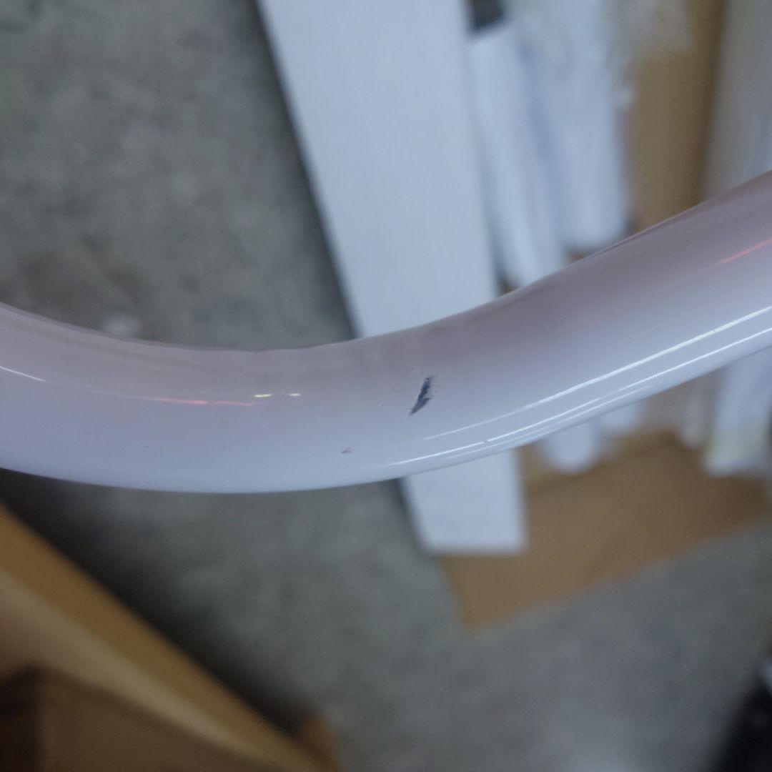 ふらんすぱん　　カーテンを取り付けられるロフトベッド　WH色