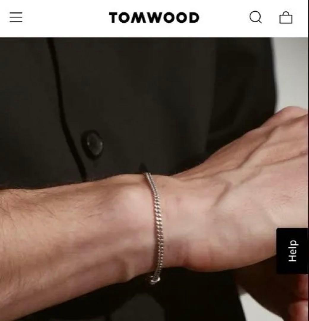 a*様 トムウッド　TOMWOOD Curb Bracelet M 7インチ